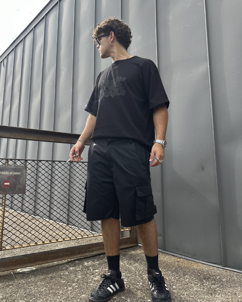 B.O.T.S. CARGO SHORTS ANTHRACITE