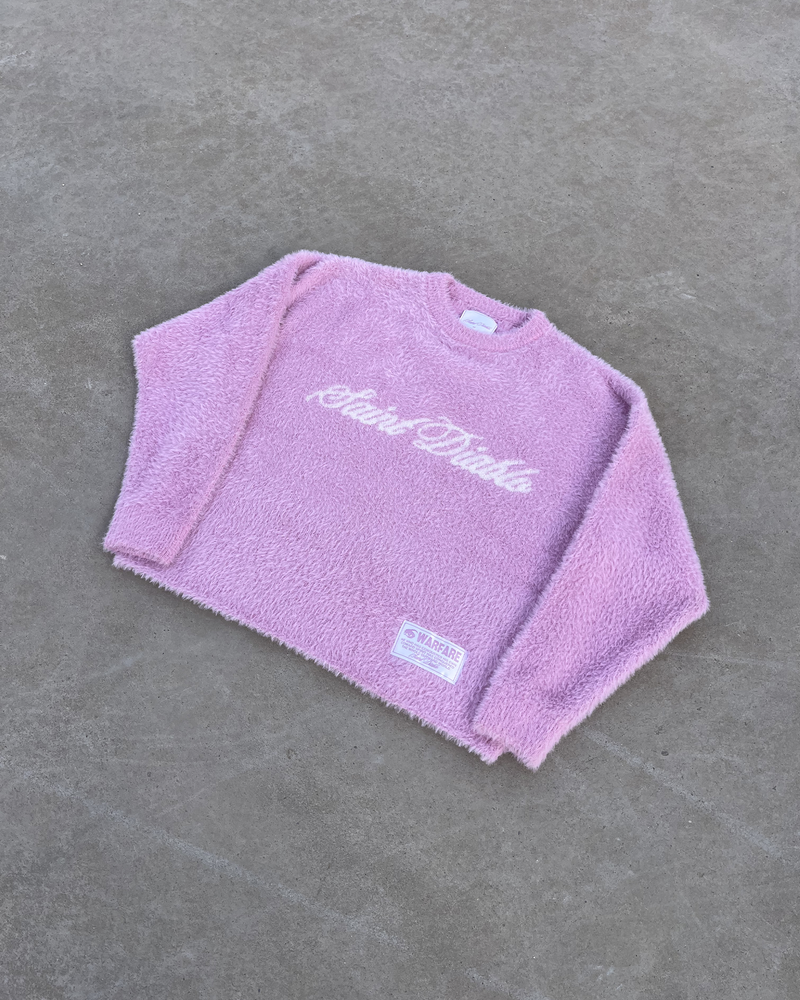 WARFARE SWEATER BABY PINK